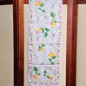 Albert Nipon Rectangular Silk Scarf Vintage